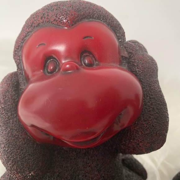 3 wise monkey decoration pieces - Picture 5 of 15